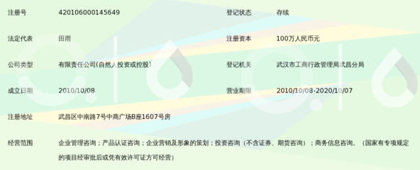 武汉雨正企业管理咨询